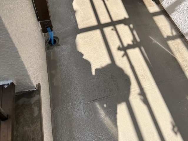 姫路市で防水工事を行うベランダ土間